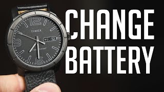 How to Change Battery on Timex Style Watch