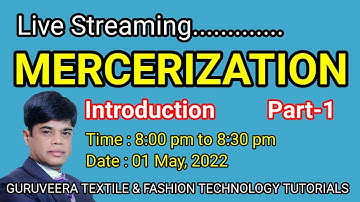 Mercerization - Introduction, Part-1