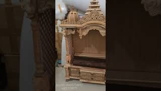 Teak Wood Temple| Puja Ghar for  Home | Large Wooden Temple|Wooden Temple for Home| 9602328875