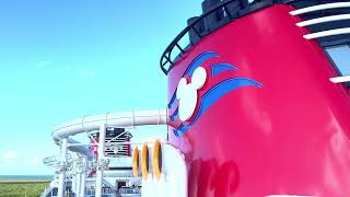 Disney Cruise Line WISH HORNS Sounds at Castaway Cay