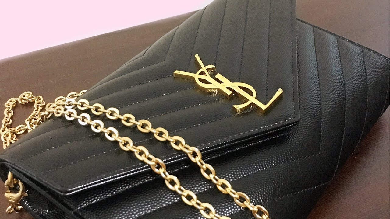 HOW TO CONVERT YOUR YSL CLUTCH INTO A WOC