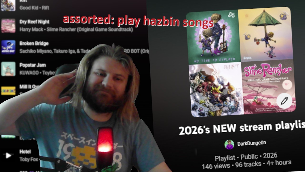 chat helped me make a 2026 stream playlist