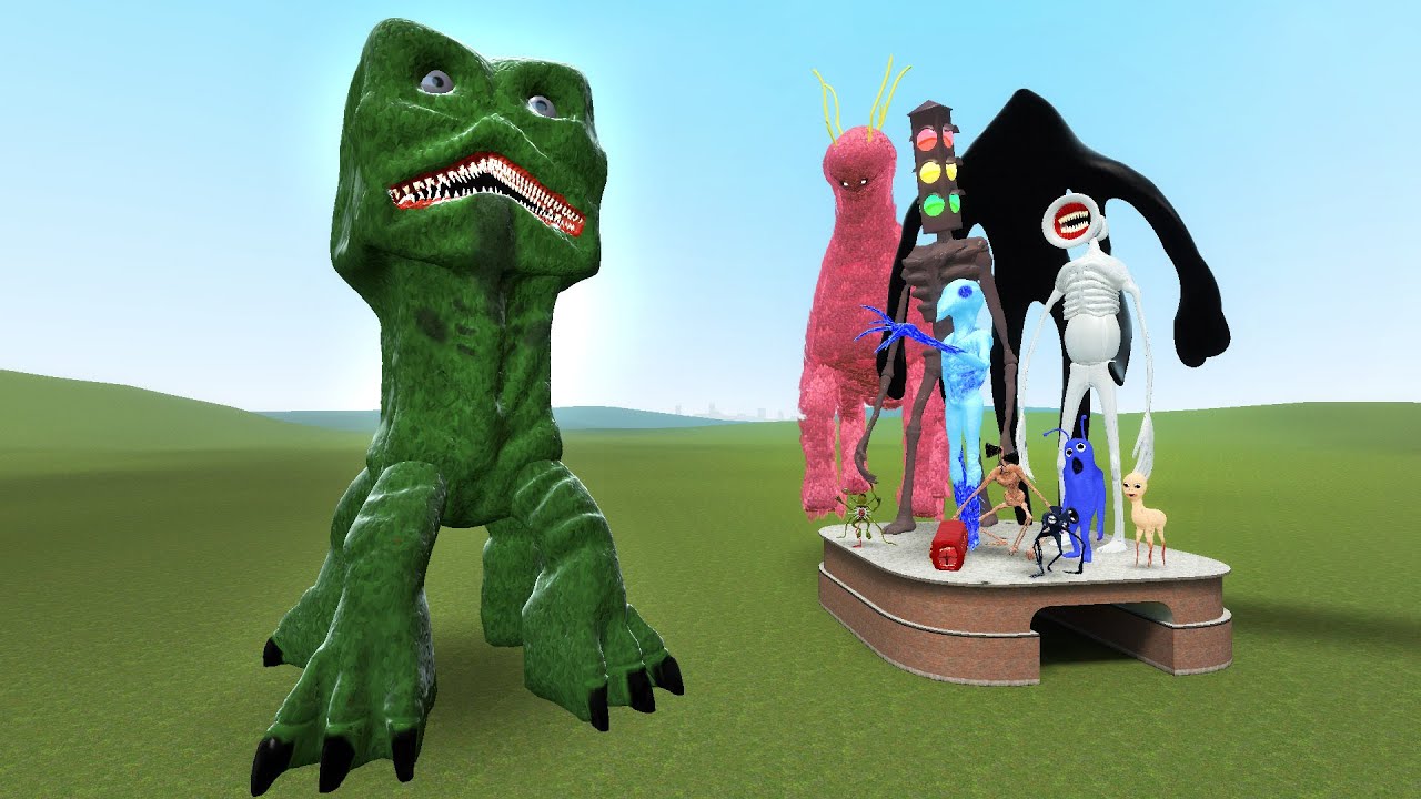NEW CREEPER VS All Trevor Henderson Creatures ( Garry's Mod Sandbox ...