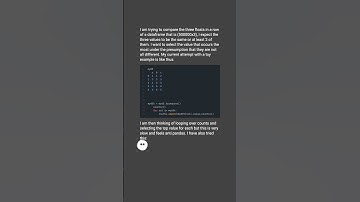 count occurences in each dataframe row then create column with most frequent #shorts