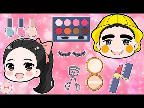 可愛いメイクでお姫様になりたいきらこのメイクアップチャレンジ