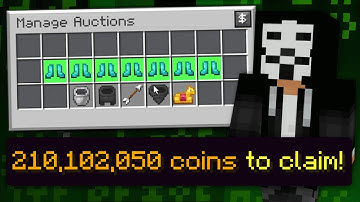 How I stole MILLIONS of coins from ILLEGAL traders (Hypixel Skyblock)