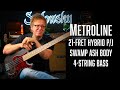 The sadowsky metroline 21fret hybrid pj bass  4string  demo w lars lehmann