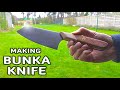 Making a BUNKA KNIFE from SCRATCH !