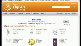 LibreOffice and OpenClipart.org