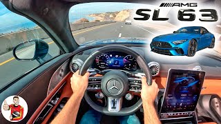 The 2023 Mercedes-AMG SL 63 is NOT Your Grandpa’s SL (POV Drive Review)