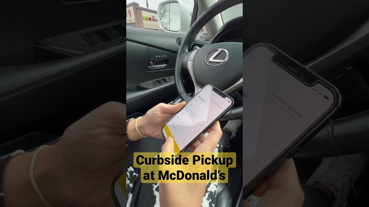Curbside Pickup McDonald&rsquo;s #shorts #toronto #mcdonalds