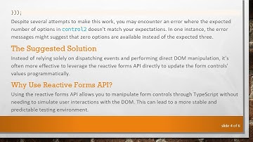 Solving mat-select and mat-option Issues in Angular Testing