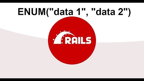 Ruby on Rails 7 ENUM Mysql