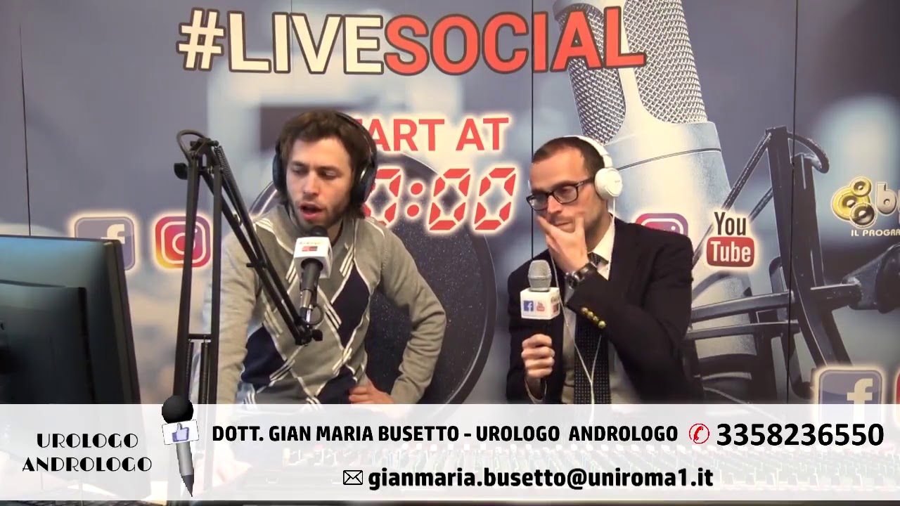 Le patologie andrologiche più frequenti - Gian Maria Busetto urologo/andrologo