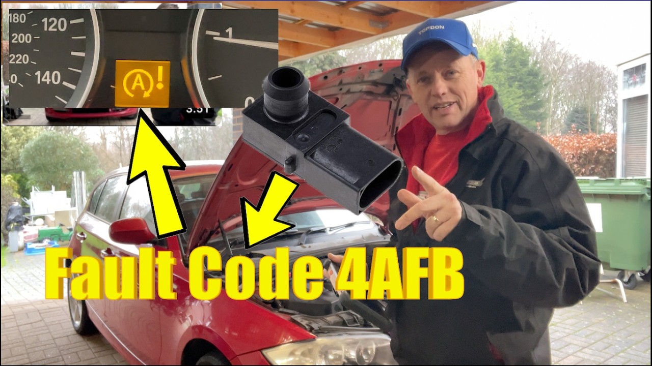 £250 BMW 118D – 4AFB Brake Vacuum Sensor Fault Fix (E87 DIY Repair)