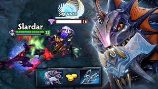 Raid Boss Slardar Hard Carry Rampage 33 Kills Dota 2