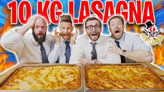 10 KG DI LASAGNA CHALLENGE vs I GENTLEMEN! - Thomas Hungry, Maurizio Merluzzo, Danny Lazzarin