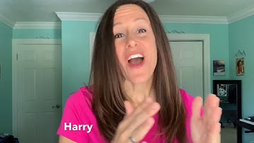 Learn to Spell HARRY Toddler Song | Learn to Talk with Patty Shukla