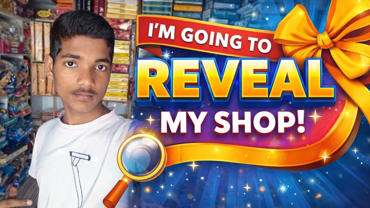 Aaj main karne wala hun main apne shop ka reveal 
