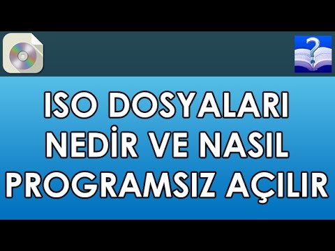 Iso Dosyaları Nedir Ve Nasıl Programsız Açılır