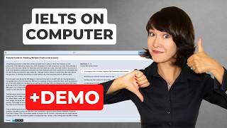 Pros and Cons of the COMPUTER-Based IELTS test + DEMO screenshot 2