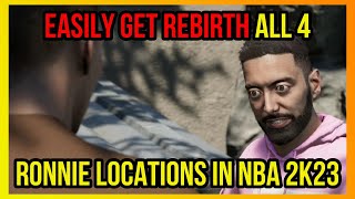 Easily Complete the Rebirth Quest - All Ronnie 2k Locations in The City NBA 2K23