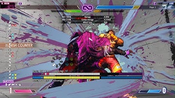 M. Bison Instant Burnout Combo