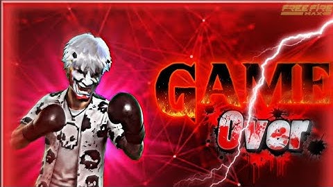 ✅ 🔥 "Game Over Free Fire Max VFX Montage | Trending 2025 Cinematic Edit | D_X_Z_1k"