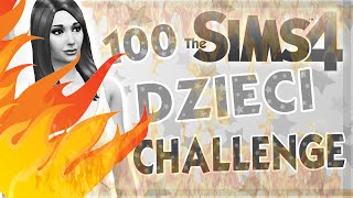 THE SIMS 4 CHALLENGE 100 DZIECI #36 POŻAR