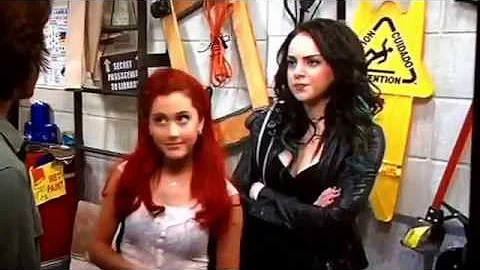 Victorious Beck and Jade fight scene