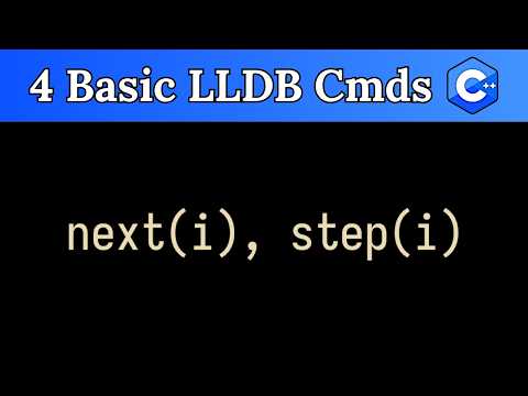 How to debug C++ and Assembly in LLDB (step by step)