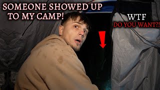 My SCARIEST Camping Trip - We Were Trapped In The Woods | Someone Showed Up To My CAMP!