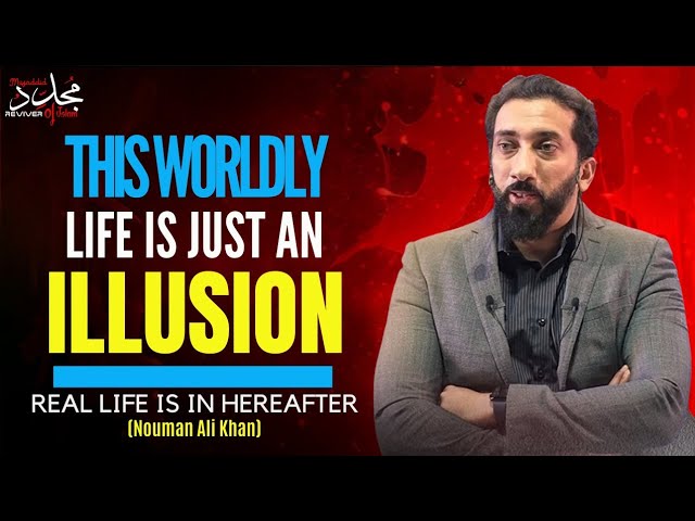 IF YOU ARE FED UP OF THIS WORLDLY LIFE *Watch This* | Nouman Ali Khan class=