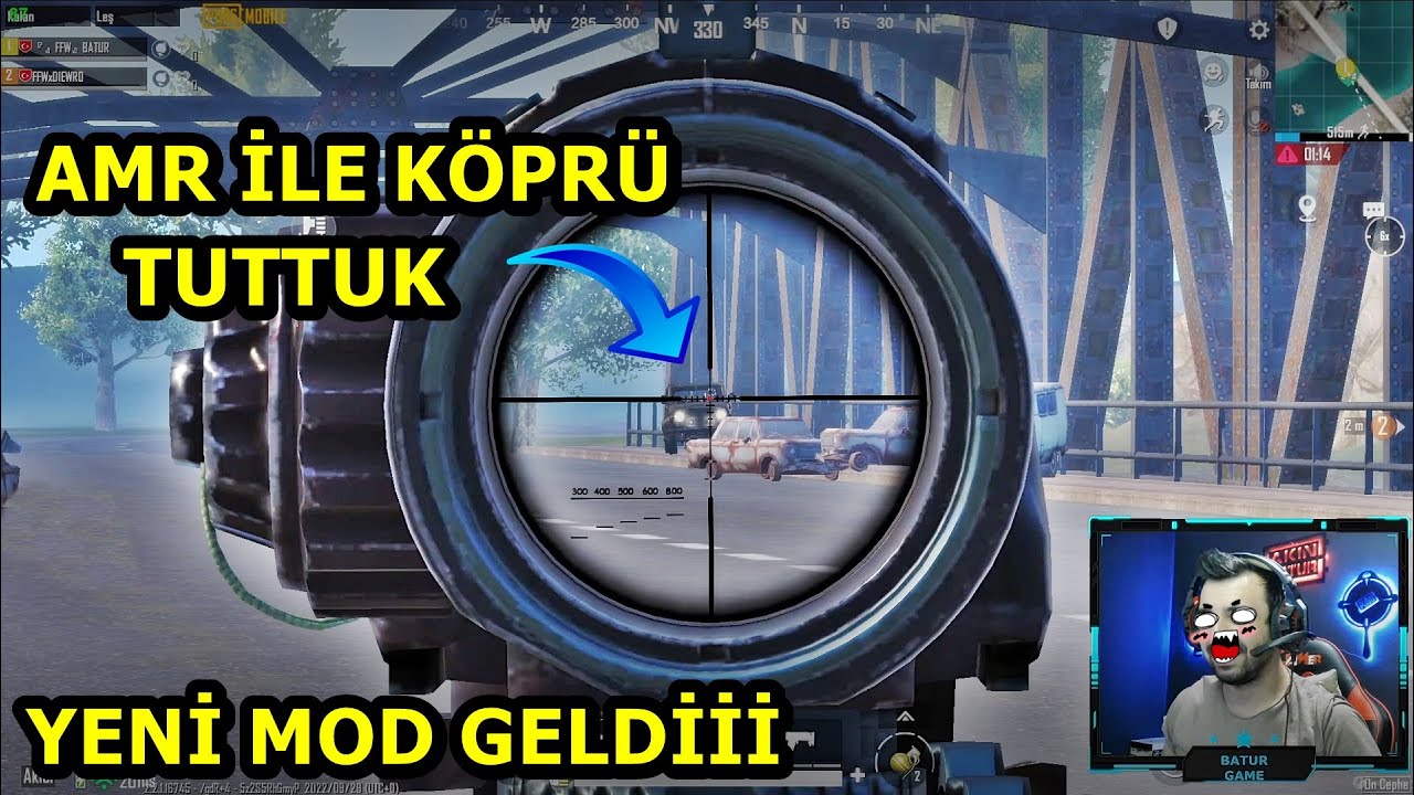 YENİ MOD GELDİ ! AMR İLE KÖPRÜ TUTTUK ! GEÇEBİLEN GEÇSİN MÜTHİŞ MAÇ PUBG MOBİLE