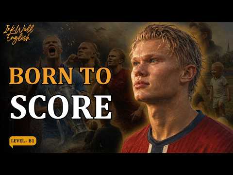 Erling Haaland: The Boy Who Carried His Father’s Dream to the World | Learn English Naturally ✅