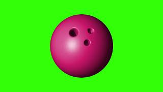 Bowling Ball Green Screen