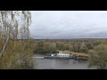 Буксиры-толкачи РТ-777 и Волгарь-13 с краном ПК-3