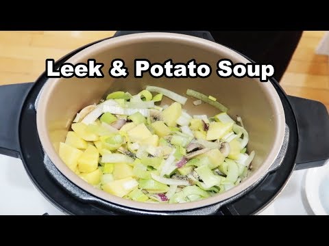 Quick Creamy Leek & Potato Soup | Phillips All In One Cooker | Vegan & Dairy Free