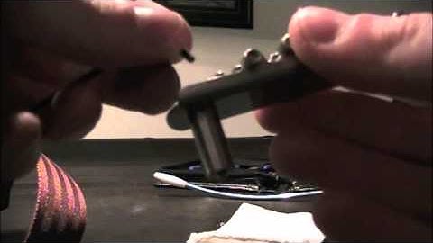 Installing a Mastery Bridge on a Jazzmaster Part 1