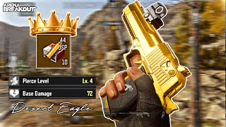 Playing with golden Desert Eagle with ultra devastating ammo | Arena Breakout