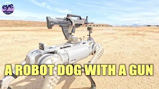 Robot dog highlighted at ChinaCambodia Joint Military Exercise