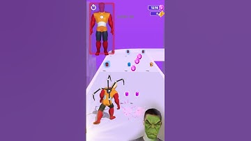 The Hulk Gameplay Mashup Hero | Level 38 🥳 🤩 #gameplay #superhero #reaction #game #marvel