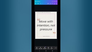 Make Aesthetic Quote Reels on Your Phone | Easy Canva Mobile Guide