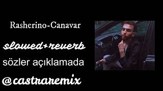 Rasherino Canavar slowed+reverb Resimi