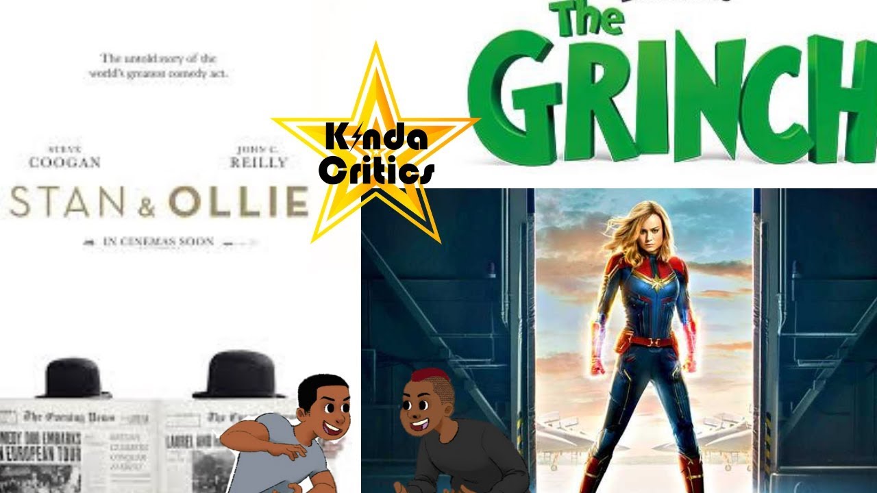 Captain Marvel Stan Ollie The Grinch Trailer Reactions Kinda Reactions Youtube