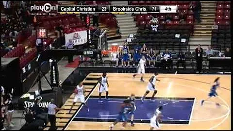Capital Christian's Monique Colbert with a spin mo...
