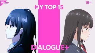 My Top 15 Anime Song Dialogue