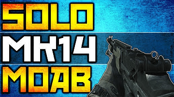 MK14 MOAB Solo in Team Defender - Funny Commentary! - MW3