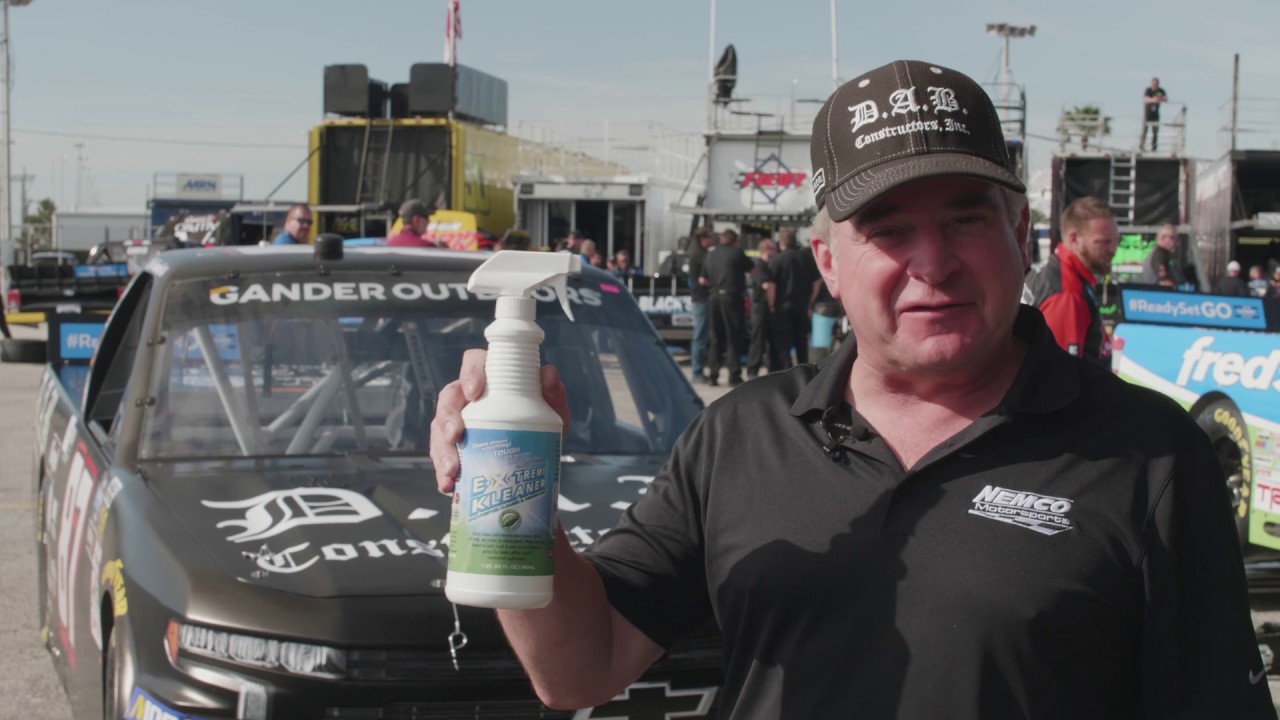 NASCAR Driver Joe Nemechek "Extreme Kleaner is the BEST!" YouTube