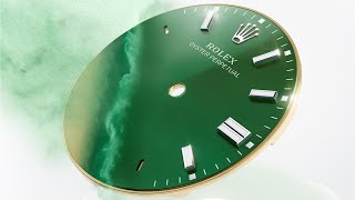 Rolex Watchmaking – Lacquered Dial – Rolex watch video